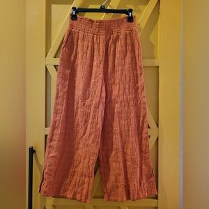 NWT Aerie Rust Wide-Leg Pants